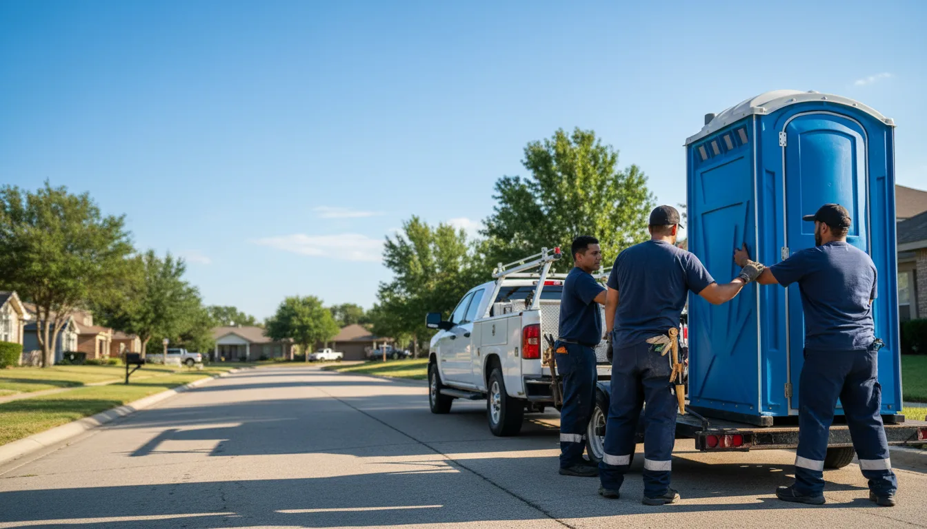Portable Toilet Rental in Leland, IL near me